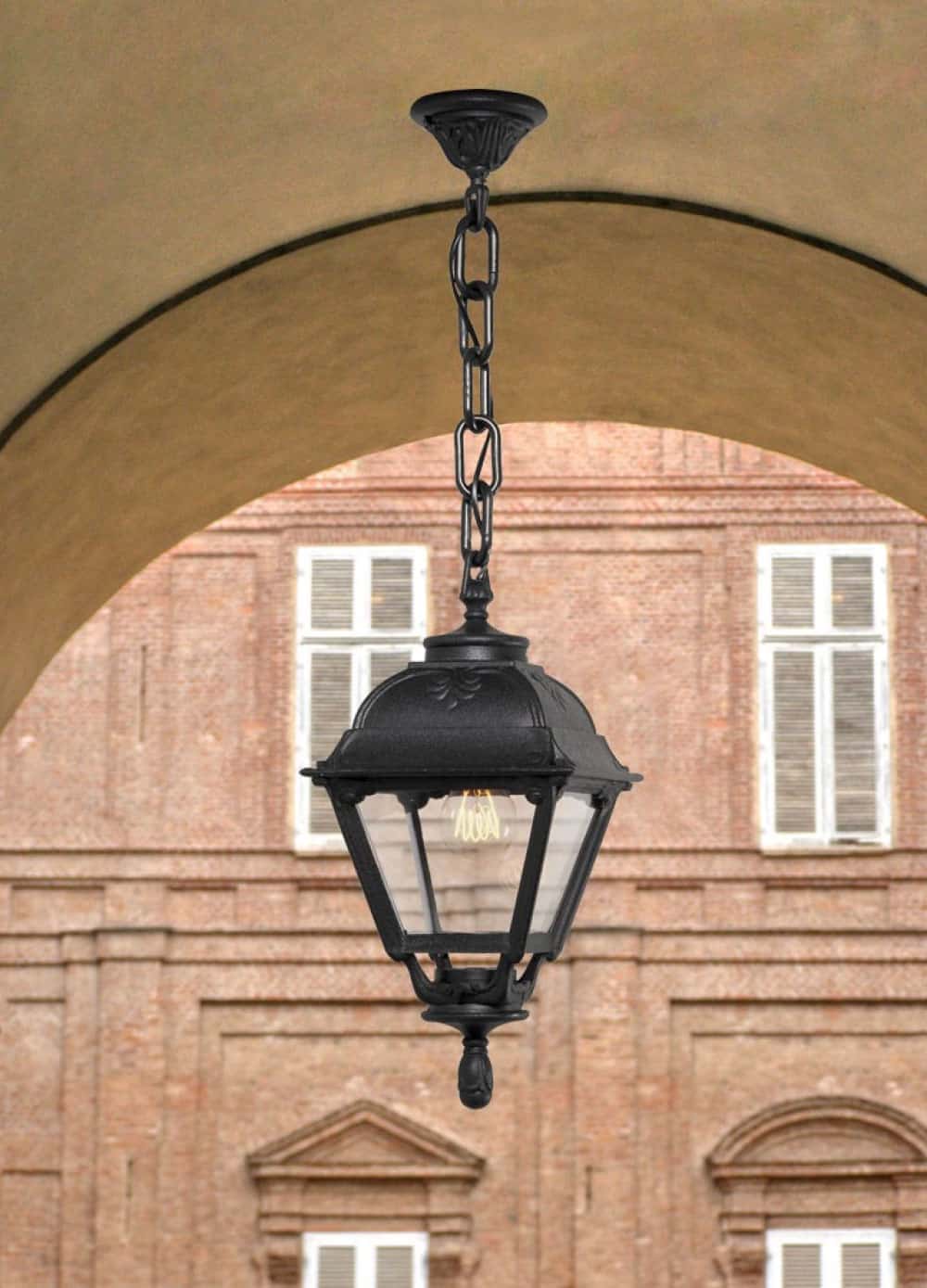 Pendul de iluminat LED pentru gradina, 820x230mm, E27, 6.5W, Fumagalli, Cefa, Sichem