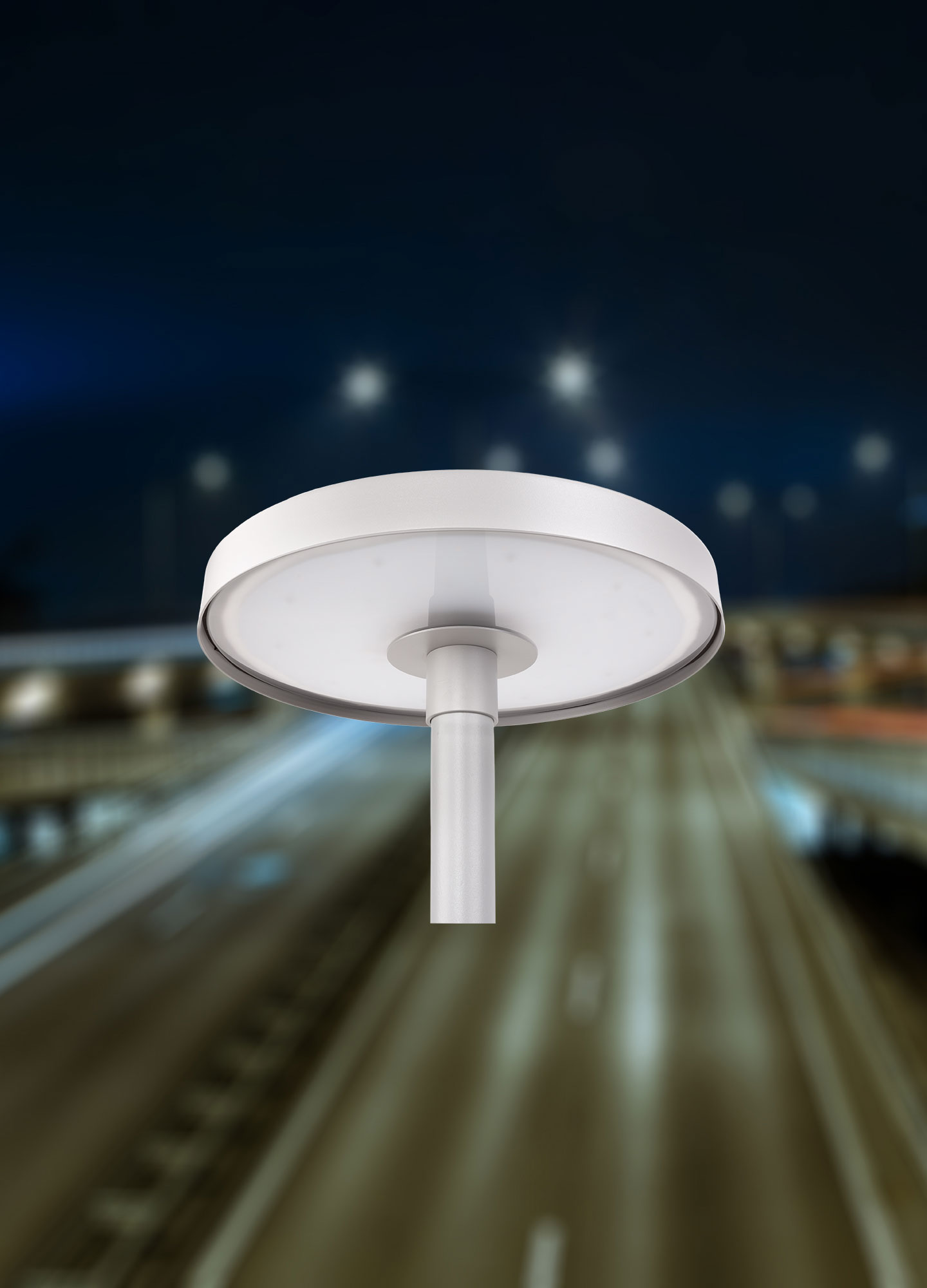 Corp de iluminat LED pentru stalp stradal, 4000K, 512mm, aluminiu, 32.6W, IP65, Norlys