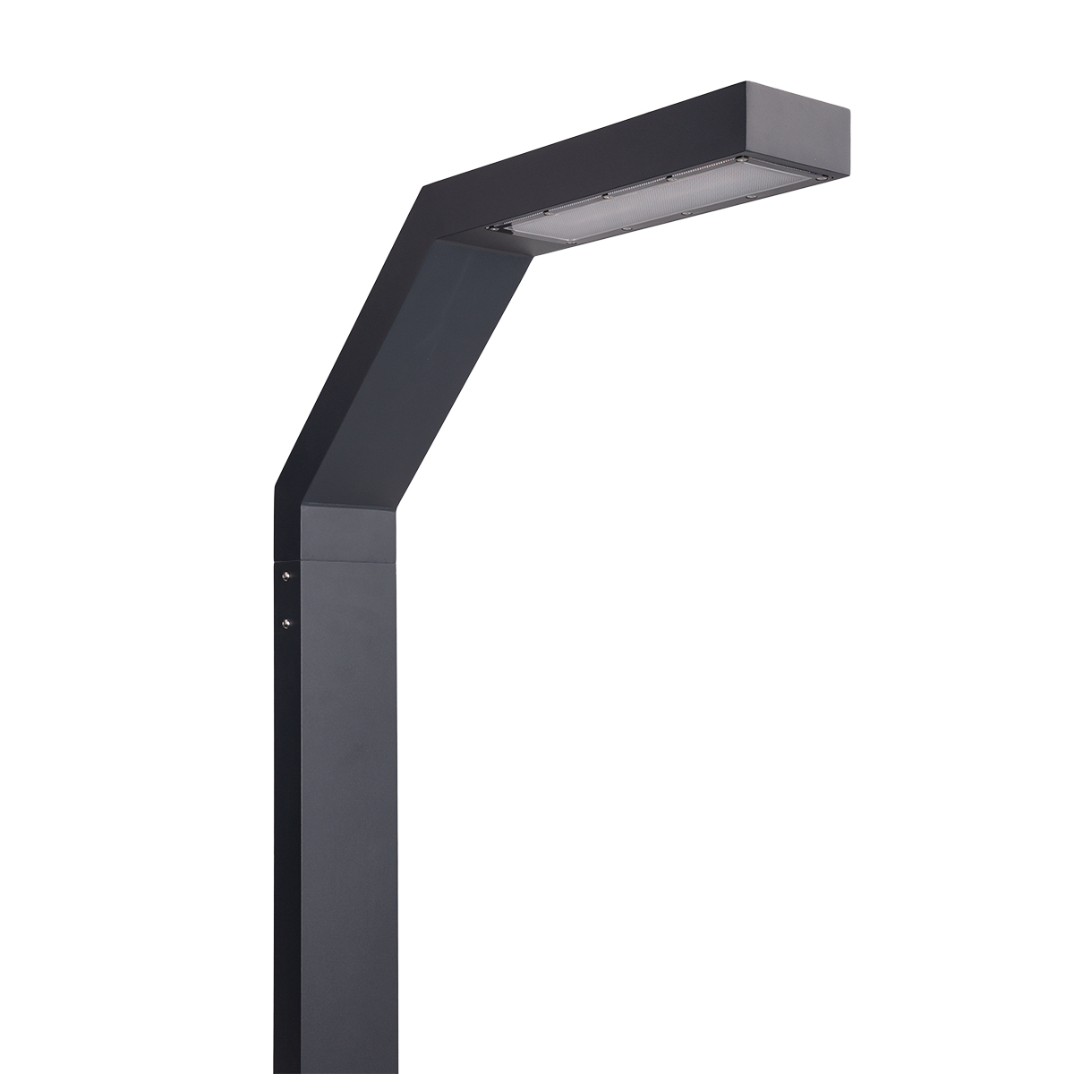 Stalp de iluminat ornamental pentru gradina echipat, negru, 0.85ml, LED, 8W, 4000K, DALI2, Norlys, Trysil
