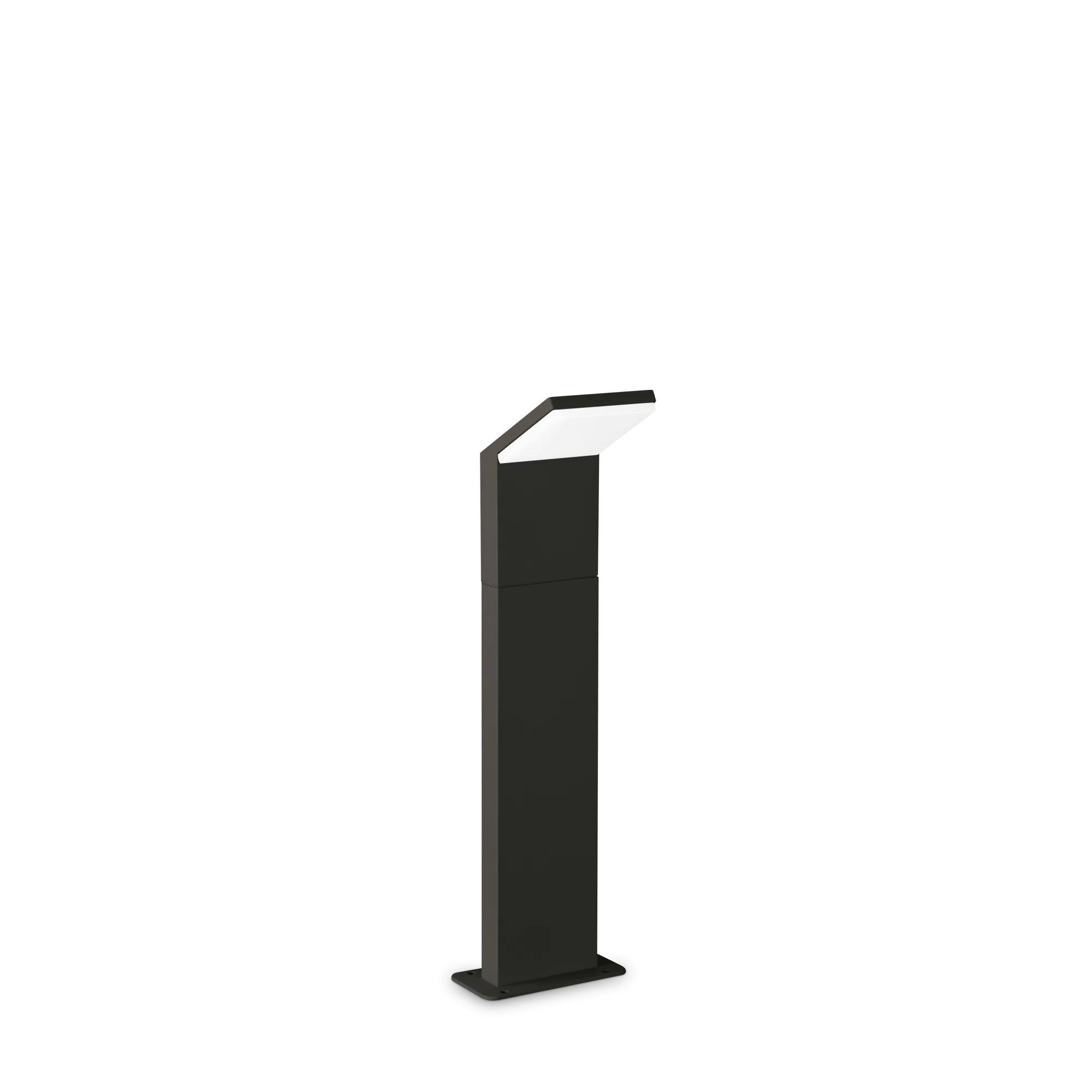 Stalp de iluminat modern pentru gradina echipat , negru, 0.5ml, LED, 3000K, 8.5W, IP54, Style, Ideal Lux