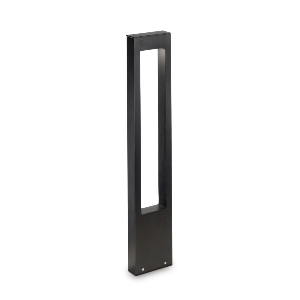 Stalp de iluminat modern pentru gradina echipat , negru, 0.8ml, G9, 4000K, 1X15W, IP44, Vega, Ideal Lux