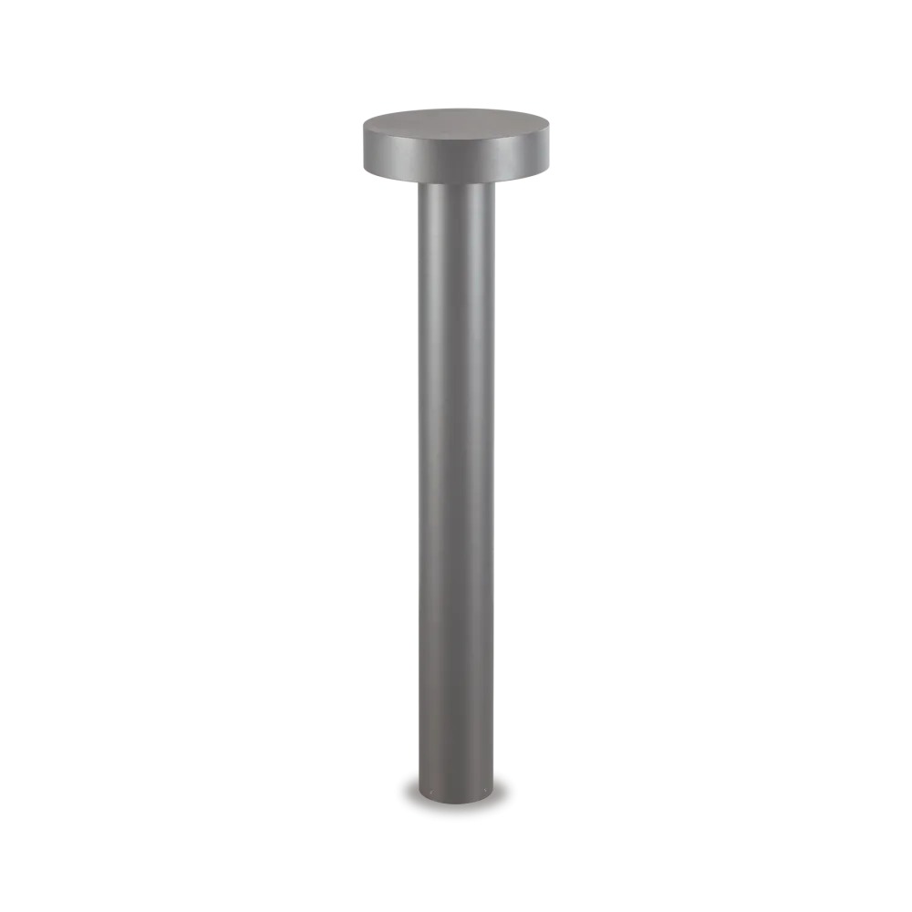 Stalp de iluminat modern pentru gradina echipat , antracit, 0.8ml, G9, 4000K, 4x15W, IP44, Tesla, Ideal Lux