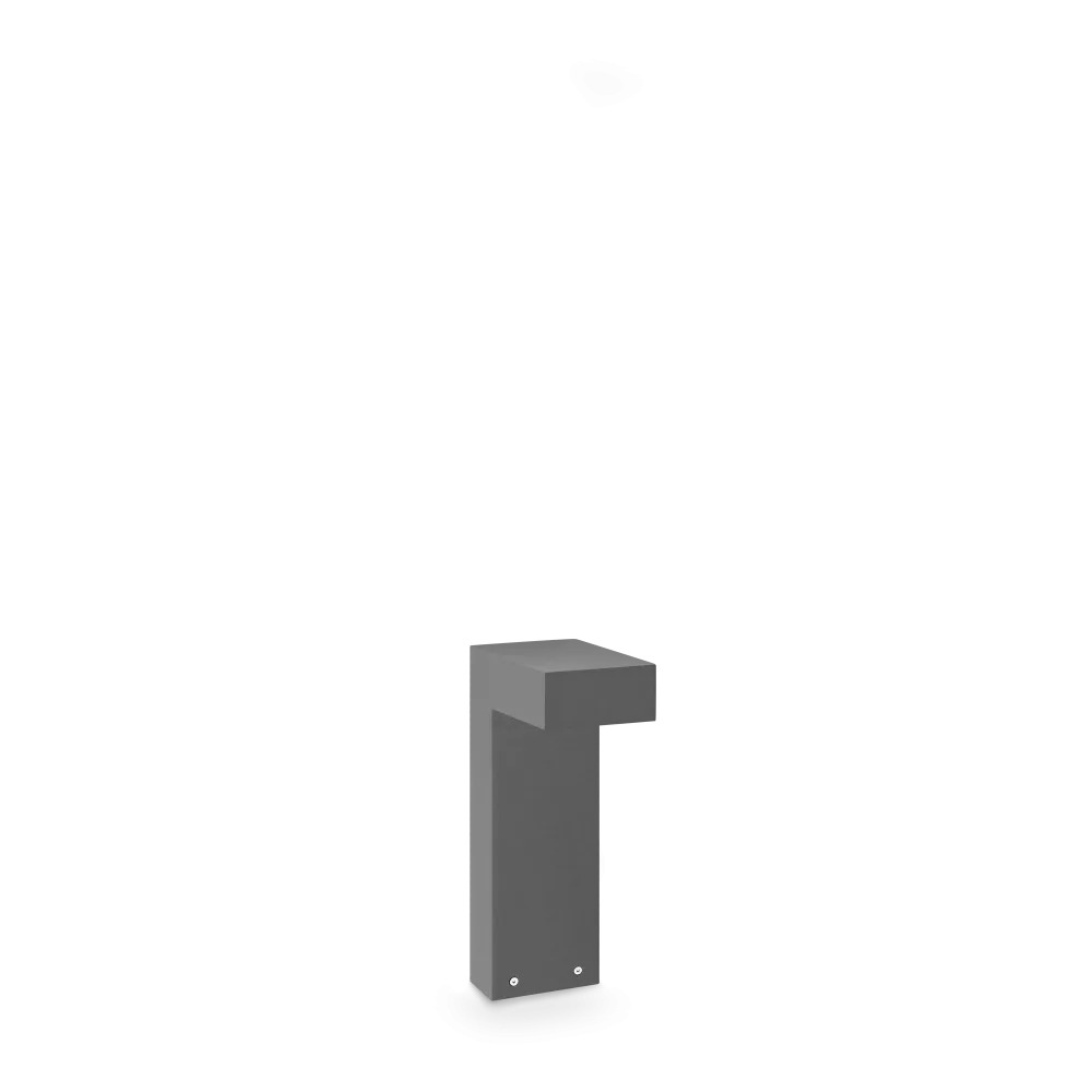 Stalp de iluminat modern pentru gradina echipat , antracit, 0.3ml, LED, 4000K, 9W, IP65, Sirio, Ideal Lux