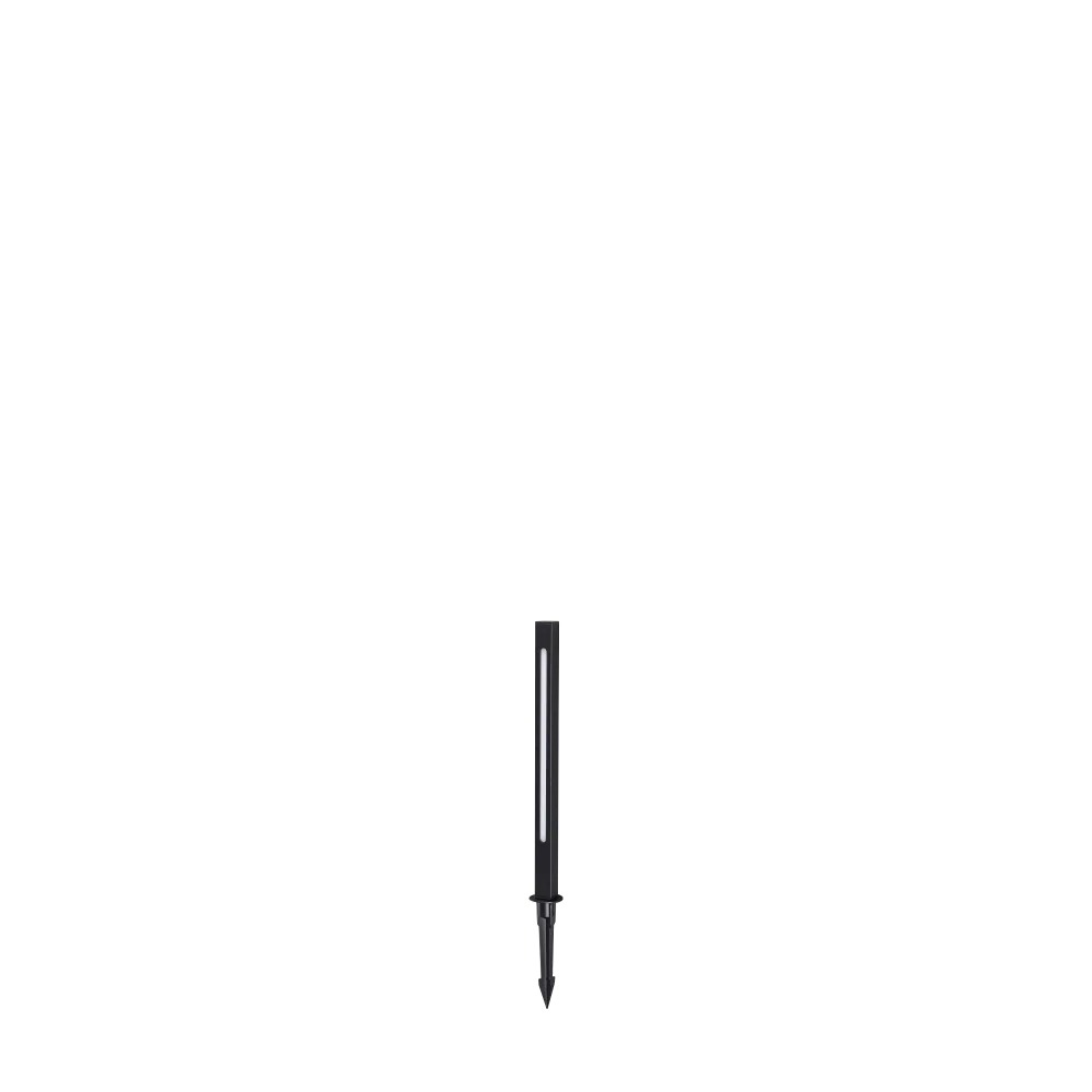 Stalp de iluminat modern pentru gradina echipat , negru, 0.4ml, LED, 3000K, 7W, IP65, Jedi, Ideal Lux