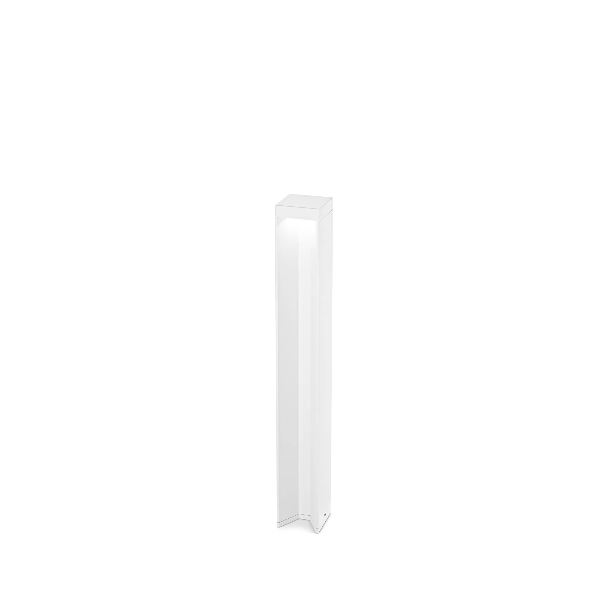 Stalp de iluminat modern pentru gradina echipat , alb, 0.65ml, LED, 3000K, 11W, IP54, Kurt, Ideal Lux