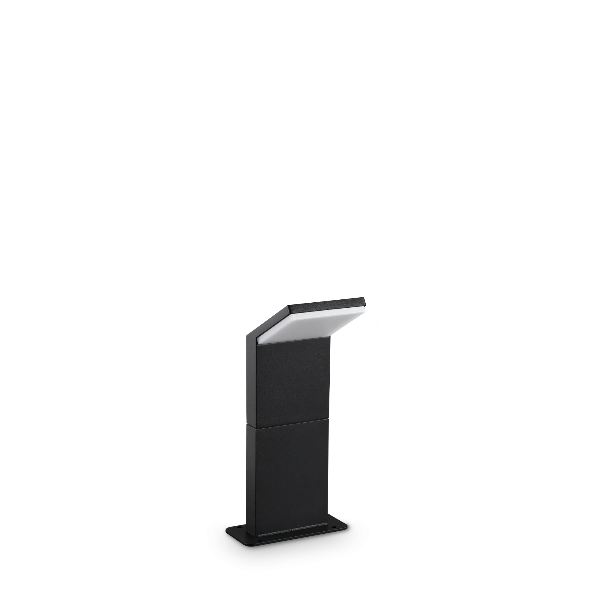 Stalp de iluminat modern pentru gradina echipat , negru, 0.3ml, LED, 3000K, 8.5W, IP54, Style, Ideal Lux