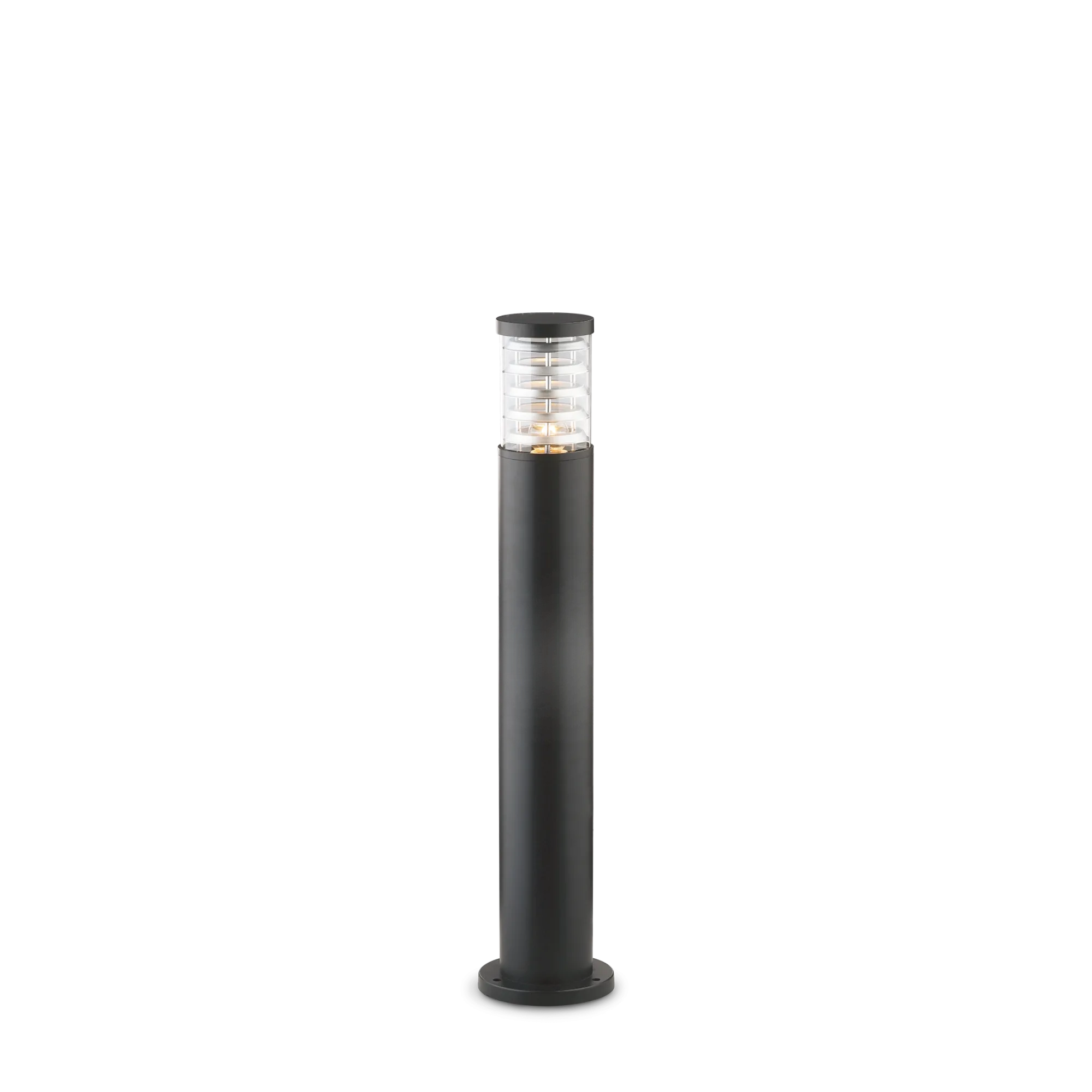 Stalp de iluminat modern pentru gradina echipat , negru, 0.805ml, E27, 4000K, 1x42W, IP65, Tronco, Ideal Lux