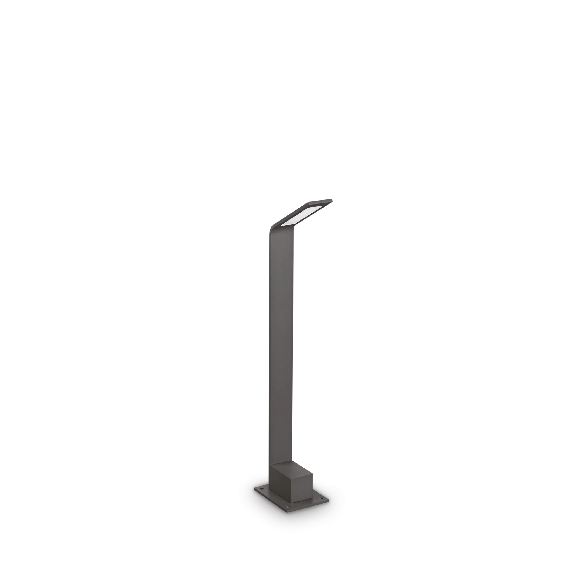 Stalp de iluminat modern pentru gradina echipat , antracit, 0.6ml, LED, 3000K, 6.5W, IP54, Agos, Ideal Lux