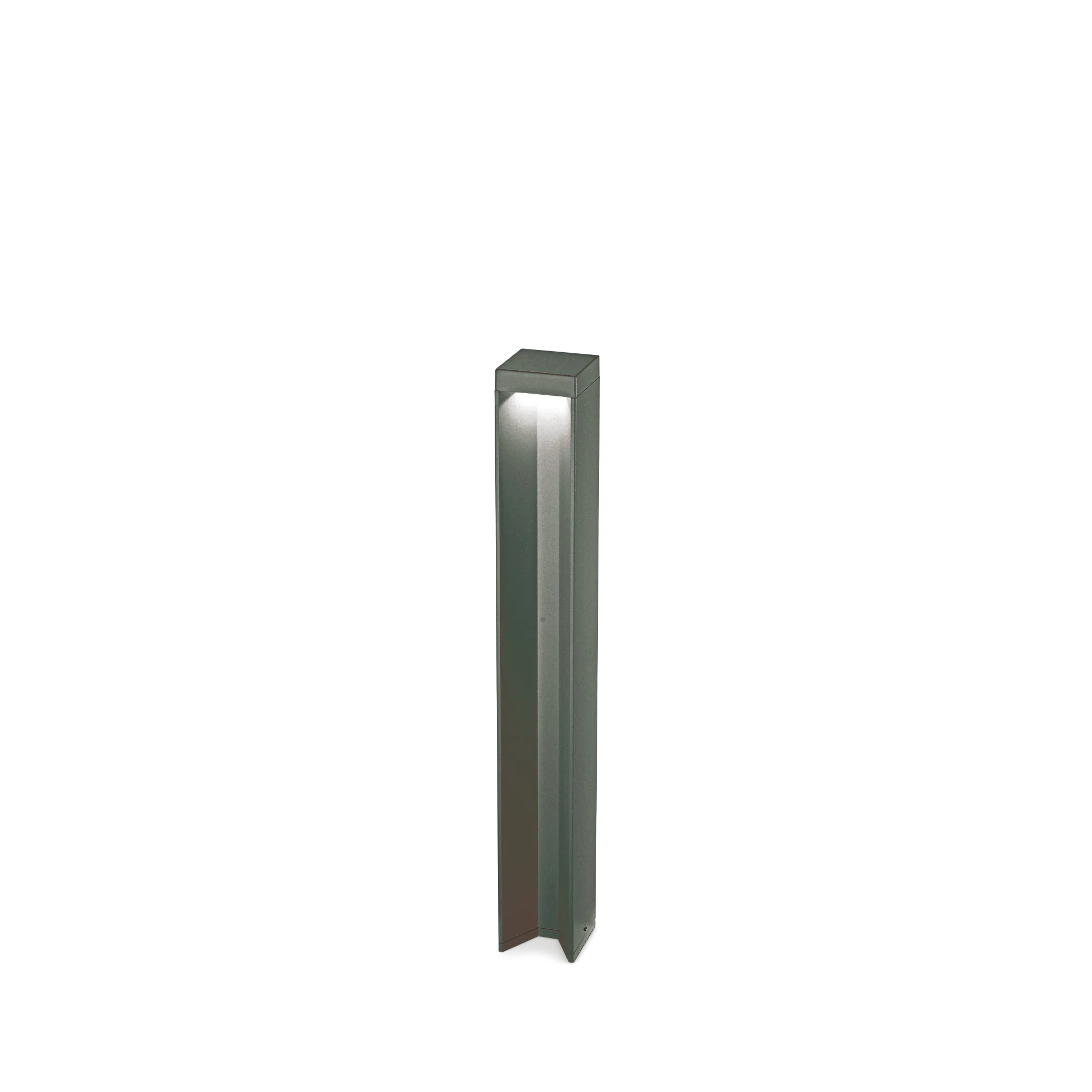 Stalp de iluminat modern pentru gradina echipat , antracit, 0.65ml, LED, 3000K, 11W, IP54, Kurt, Ideal Lux
