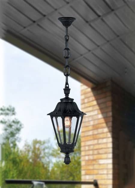 Pendul de iluminat LED pentru gradina, 850x260mm, E27, 8.5W, CCT set, IP55, Fumagalli, Rut, Sichem