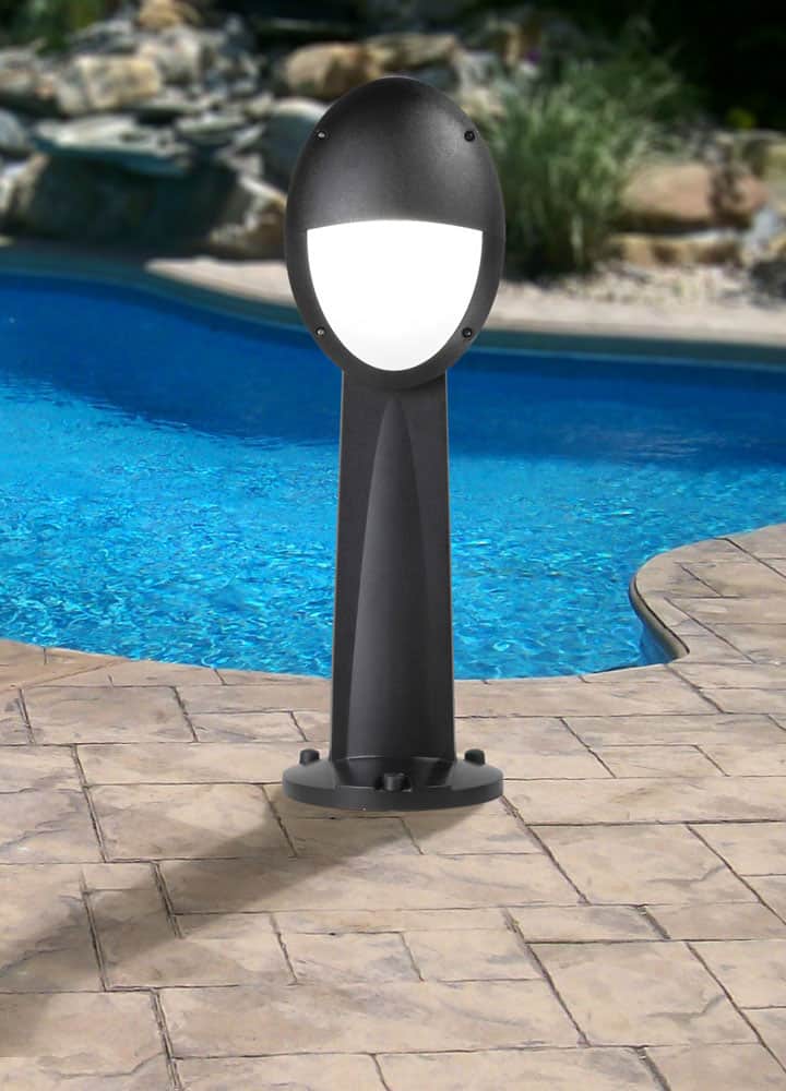 Stalp de iluminat modern pentru gradina echipat, 0.75ml, GX53, 17W, CCT set, IP66, Fumagalli, MiniGabri, Maddi-VE