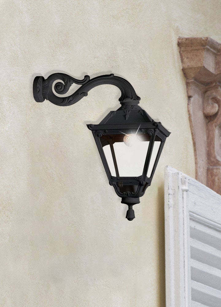 Aplica de iluminat LED pentru gradina, 690x600mm, GX53, 4x10W, CCT set, IP55, Fumagalli, Tobia, Adam