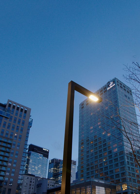 Stalp de iluminat modern pentru parcuri echipat, 4ml, LED, 4000K, 1 brat, 1x24W, IP65, Way, ElmarCo