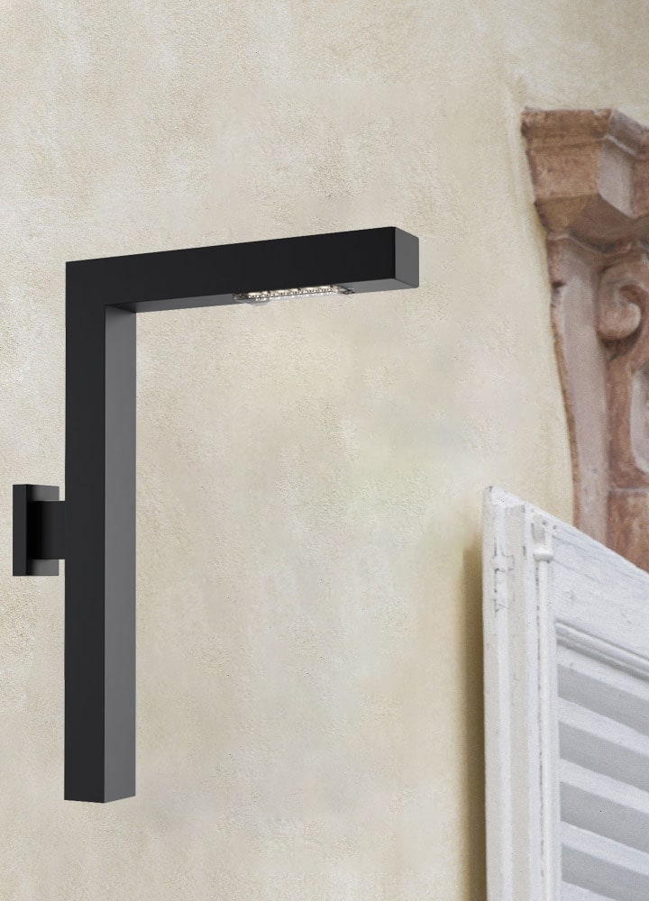 Aplica de iluminat LED pentru gradina, 4000K, 700x100x80mm, 1 brat, 1x24W, IP65, Way, ElmarCo