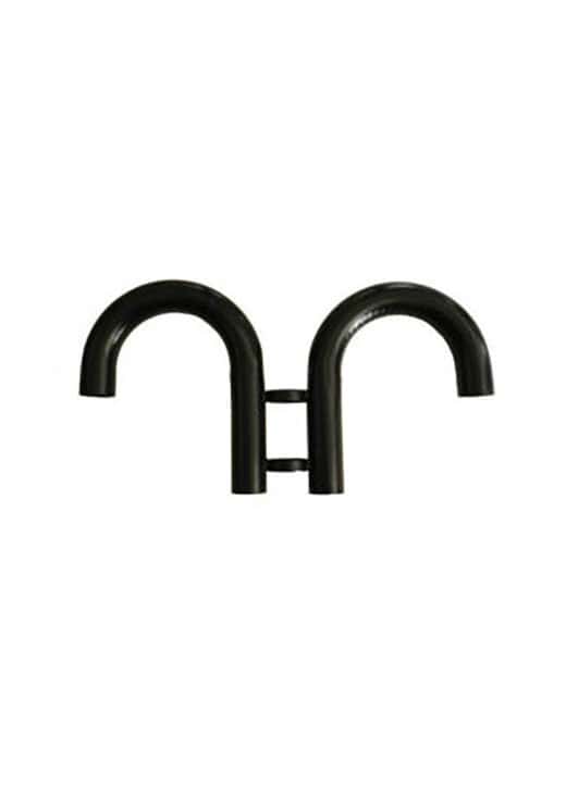 Brat pentru stalp de iluminat, dublu curbat, "J", Ø=42mm, SV-J