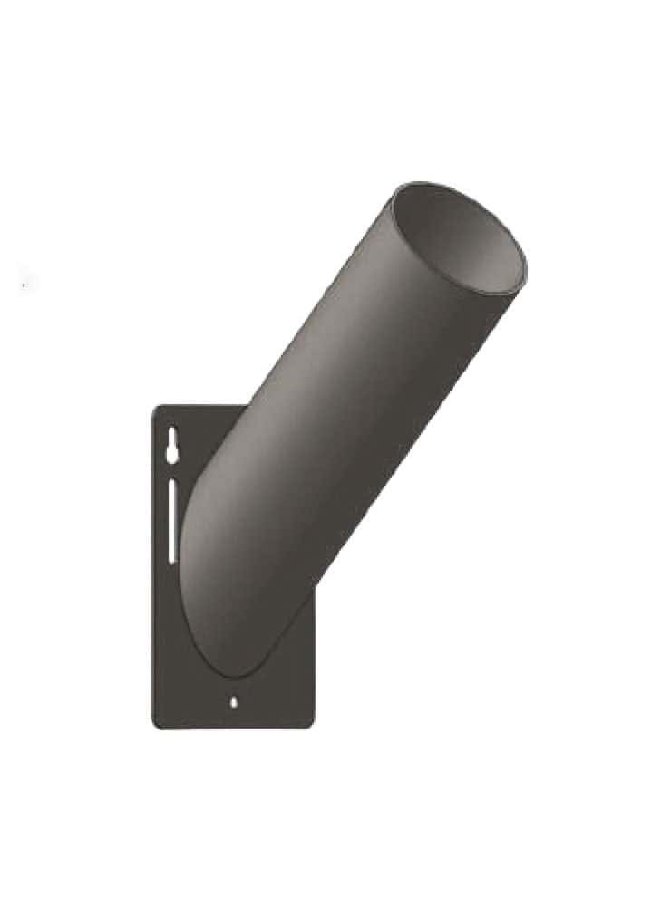 Brat pentru perete, simplu drept 120°, 0.5ml, Ø=60mm
