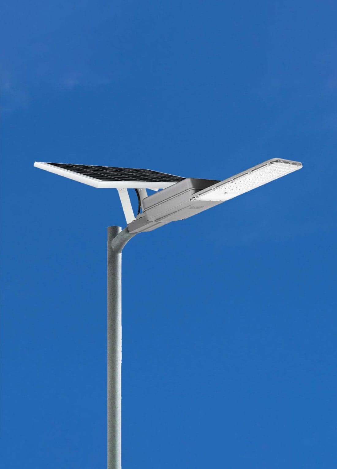 Corp de iluminat LED pentru stalp stradal, 6500K, gri, 200W, 2500lm, IP66