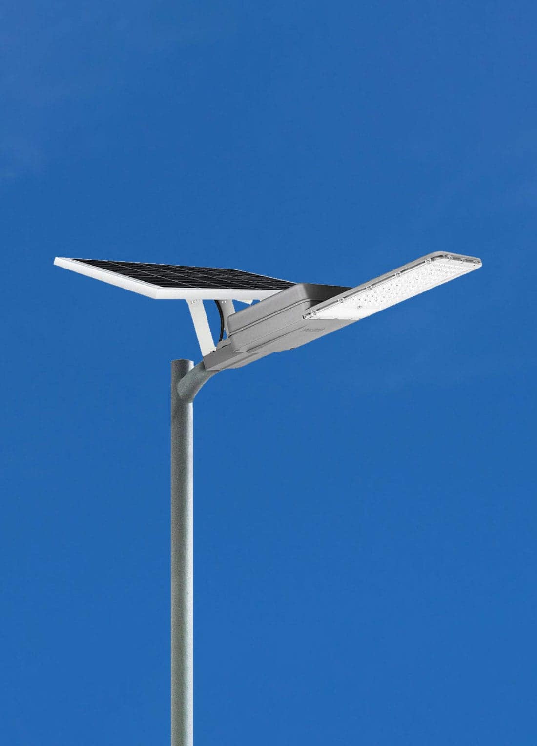 Corp de iluminat LED pentru stalp stradal, 6500K, gri, 300W, 3200lm, IP66