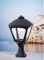 Stalp de iluminat modern pentru gradina echipat, 0.6ml, GX53, 4x10W, CCT set, IP55, Fumagalli, Sergio, Maxidisma