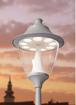 Abajur pentru stalpi de iluminat, pendule si aplice, 850x600mm, modern, GX53, 9x10W, CCT set, IP55, Fumagalli, Gino 500