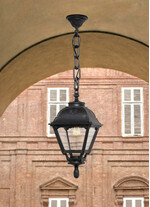 Pendul de iluminat pentru gradina, 820x230mm, E27, Fumagalli, Cefa, Sichem