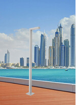Stalp de iluminat ornamental pentru gradina echipat, aluminiu, 2.36ml, LED, 8.4W, 3000K, Norlys, Asker Pole