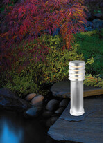 Stalp de iluminat ornamental pentru gradina echipat, galvanizat, 0.49ml, LED, 8.5W, 3000K, dimabil, Norlys, Alta