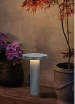 Stalp de iluminat ornamental pentru gradina echipat, grafit, 0.35ml, LED, 17.2W, 3000K, DALI2, Norlys, Borg