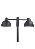Corp de iluminat LED pentru stalp stradal, 4000K, 245mm, grafit, 34W, IP65, Norlys