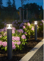 Stalp de iluminat ornamental pentru gradina echipat, grafit, 0.85ml, LED, 9.1W, 3000K, dimabil, Norlys, Egersund Mini