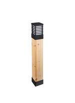 Stalp de iluminat ornamental pentru gradina echipat, galvanizat, 0.85ml, LED, 8.5W, 4000K, dimabil, Norlys, Halmstad