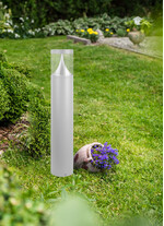 Stalp de iluminat ornamental pentru gradina echipat, aluminiu, 1.08ml, LED, 22W, 4000K, DALI2/NightDim, Norlys, Egersund