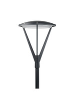 Corp de iluminat LED pentru stalp stradal, 3000K, 550mm, grafit, 32.5W, IP65, Norlys