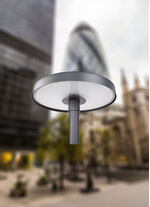 Corp de iluminat LED pentru stalp stradal, 3000K, 512mm, grafit, 32W, IP65, Norlys