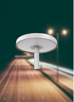 Corp de iluminat LED pentru stalp stradal, 3000K, 512mm, aluminiu, 32W, IP65, Norlys