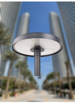 Corp de iluminat LED pentru stalp stradal, 3000K, 512mm, grafit, 53W, IP65, Norlys