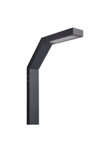 Stalp de iluminat ornamental pentru gradina echipat, aluminiu, 0.85ml, LED, 7.4W, 3000K, dimabil, Norlys, Trysil