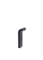 Stalp de iluminat ornamental pentru gradina echipat, grafit, 0.50ml, LED, 8W, 3000K, dimabil, Norlys, Molde