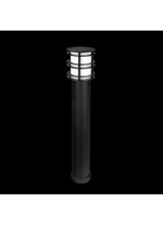 Stalp de iluminat ornamental pentru gradina echipat, negru, 0.85ml, LED, 10.5W, 4000K, DALI, Norlys, Stockholm