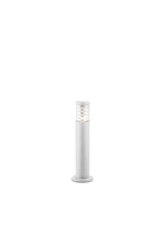 Stalp de iluminat modern pentru gradina echipat , alb, 0.605ml, E27, 4000K, 1x42W, IP65, Tronco, Ideal Lux