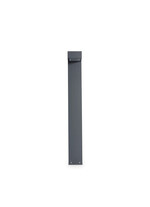 Stalp de iluminat modern pentru gradina echipat , antracit, 0.8ml, LED, 4000K, 9W, IP65, Sirio, Ideal Lux