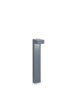 Stalp de iluminat modern pentru gradina echipat , antracit, 0.6ml, LED, 4000K, 9W, IP65, Sirio, Ideal Lux