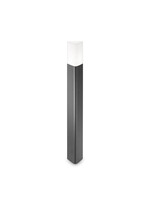 Stalp de iluminat modern pentru gradina echipat , antracit, 0.8ml, G9, 4000K, 1x42W, IP44, Pulsar, Ideal Lux