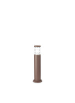 Stalp de iluminat modern pentru gradina echipat , cafeniu, 0.605ml, E27, 4000K, 1x42W, IP65, Tronco, Ideal Lux