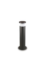 Stalp de iluminat modern pentru gradina echipat , negru, 0.6ml, E27, 4000K, 1x15W, IP65, Torre, Ideal Lux