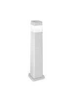 Stalp de iluminat modern pentru gradina echipat , gri, 0.8ml, GX53, CCT, 1x10W, IP55, Cosmo, Ideal Lux