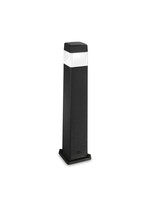 Stalp de iluminat modern pentru gradina echipat , negru, 0.8ml, GX53, CCT, 1x10W, IP55, Cosmo, Ideal Lux
