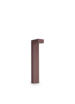 Stalp de iluminat modern pentru gradina echipat , cafeniu, 0.6ml, LED, 4000K, 9W, IP65, Sirio, Ideal Lux