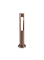 Stalp de iluminat modern pentru gradina echipat , cafeniu, 0.6ml, G9, 4000K, 1x15W, IP44, Acqua, Ideal Lux