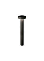 Stalp de iluminat modern pentru gradina echipat , negru, 0.8ml, G9, 4000K, 4x15W, IP44, Tesla, Ideal Lux